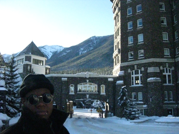 M and the Banff Springs Hotel